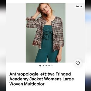 Anthoropologie Jacket (Medium)